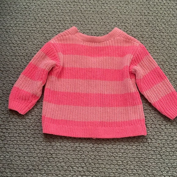 H&M Pink Striped Oversized Cardigan - Picture 4 of 4